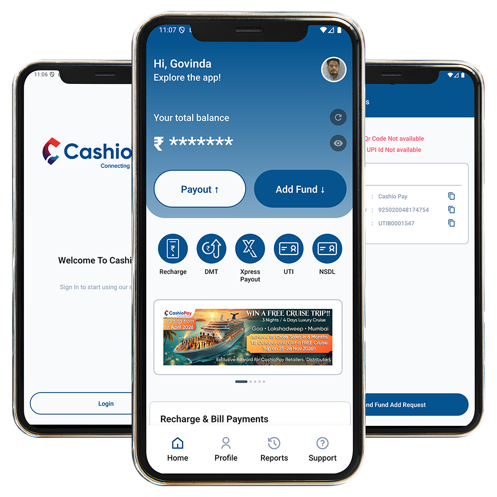 CashioPay App UI